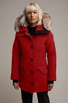 Chamarras Canada Goose Mujer Outlet - Rossclair Abrigos Rojos Oscuro UC5018437